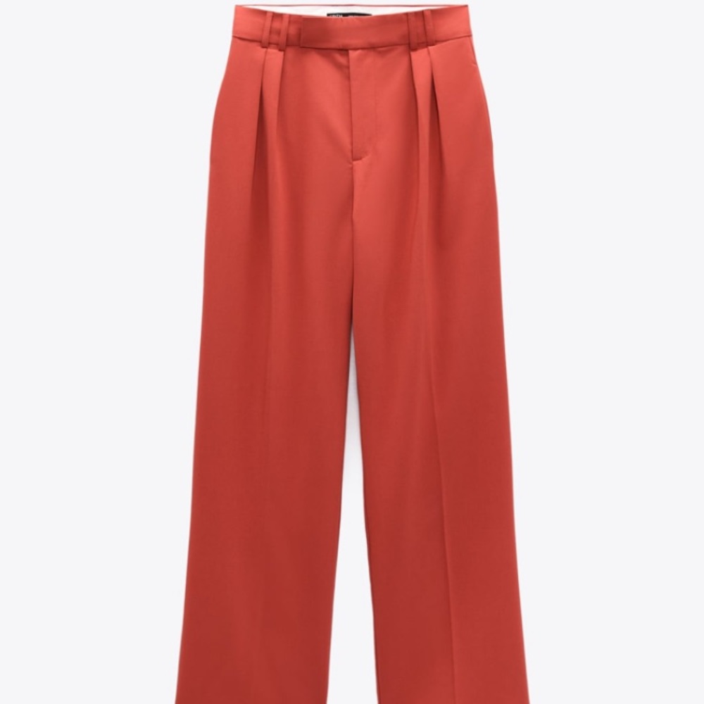 NWT. Brunch Party 🍾Zara Casual Chic💕 Pants. Beautiful Spring & Summer Color.